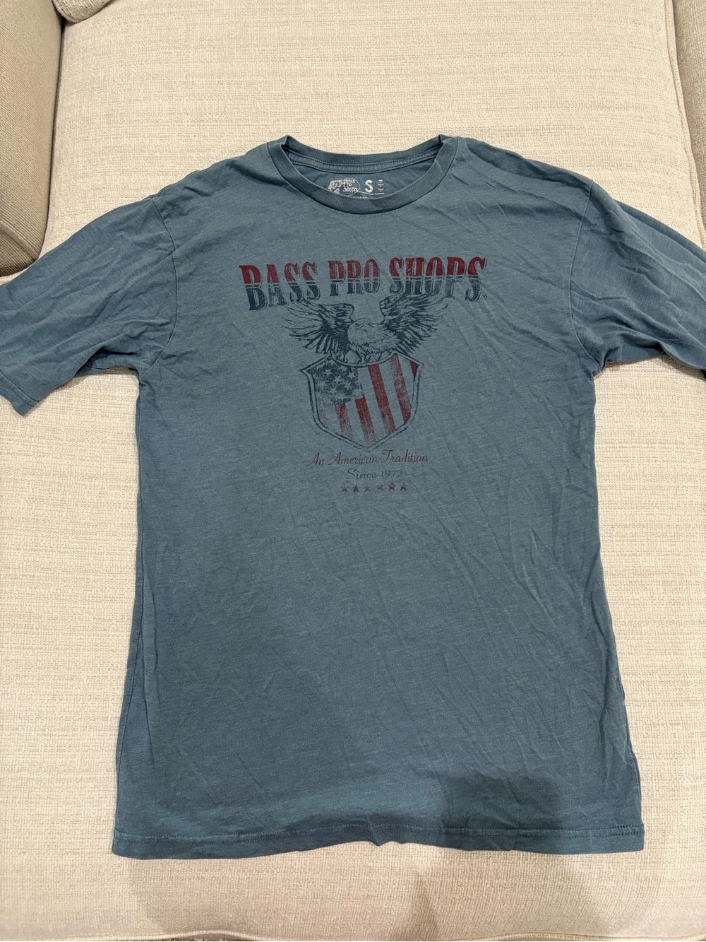 Bass Pro Shops Teal Graphic Short-Sleeve Tee